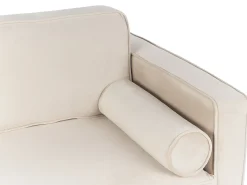 Højrevendt chaiselong MIRAMAS Velour Beige