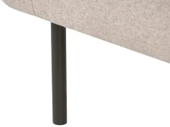 Højrevendt chaiselong MIRMANDE Lysebrun