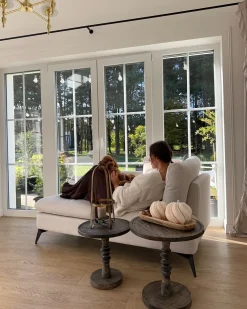 Højrevendt chaiselong SIEVOZ Lys Beige