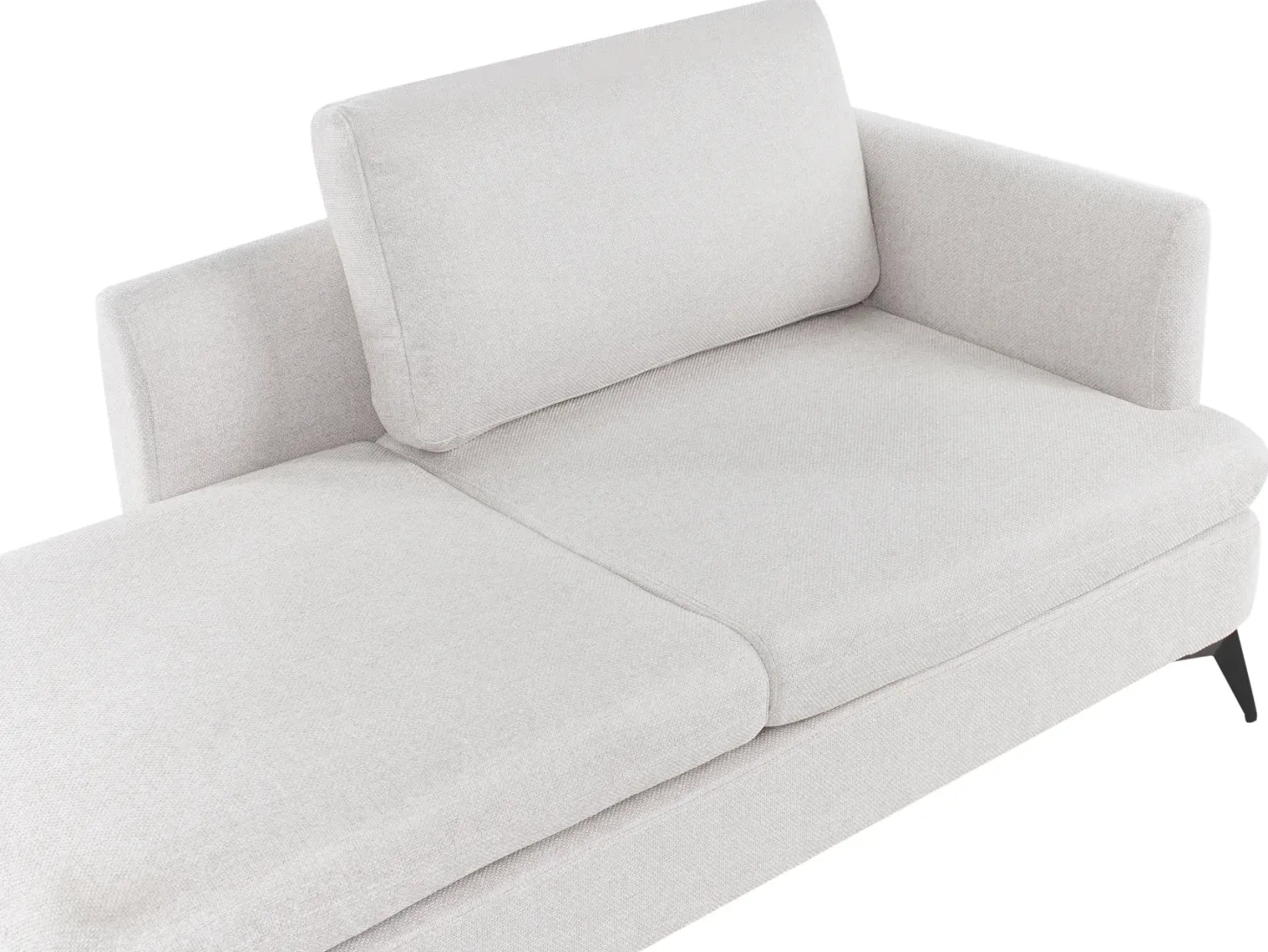 Højrevendt chaiselong SIEVOZ Lys Beige