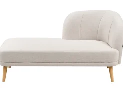 Højrevendt chaiselong TANLAY Lys Beige
