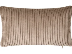Højrevendt chaiselong VANVEY Fløjl Sand Beige