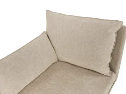 Højrevendt chaiselong YERRES Beige