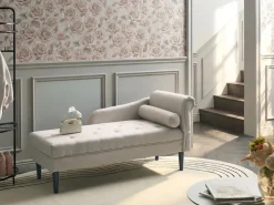 Højrevendt chaiselong YVOIRE Beige