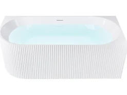 Hjørnebadekar GOCTA Venstrevendt 170 x 77 cm Hvid