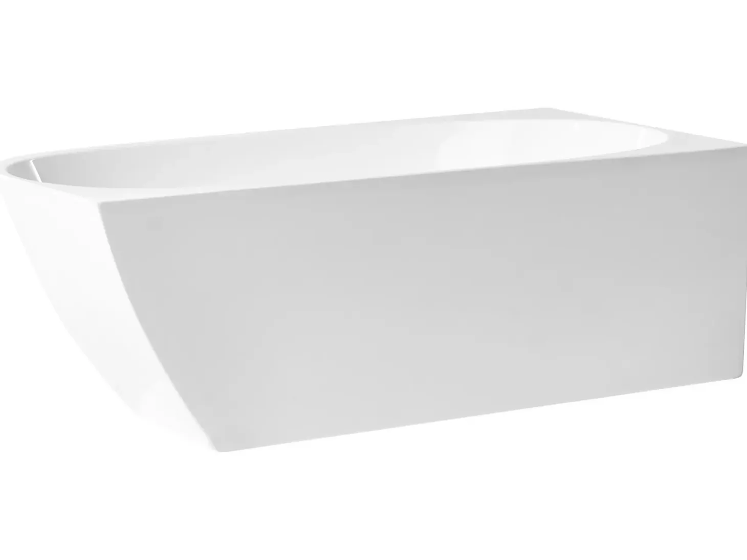 Hjørnebadekar PARNAIBA Højrevendt 170 x 80 cm Hvid