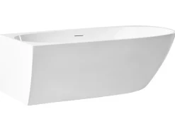 Hjørnebadekar PARNAIBA Højrevendt 170 x 80 cm Hvid