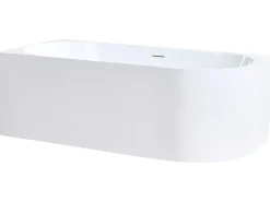 Hjørnebadekar PORTINHO Højrevendt 170 x 80 cm Hvid