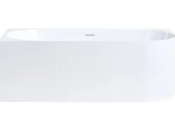 Hjørnebadekar PORTINHO Højrevendt 170 x 80 cm Hvid