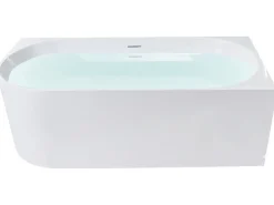 Hjørnebadekar PORTINHO Venstrevendt 170 x 80 cm Hvid