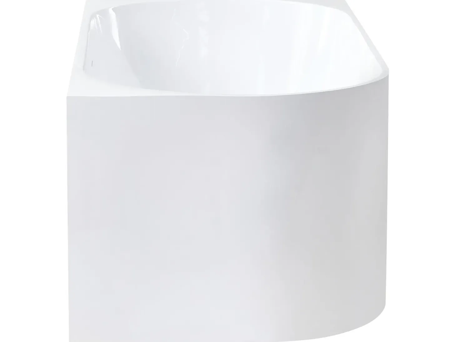 Hjørnebadekar PORTINHO Venstrevendt 170 x 80 cm Hvid