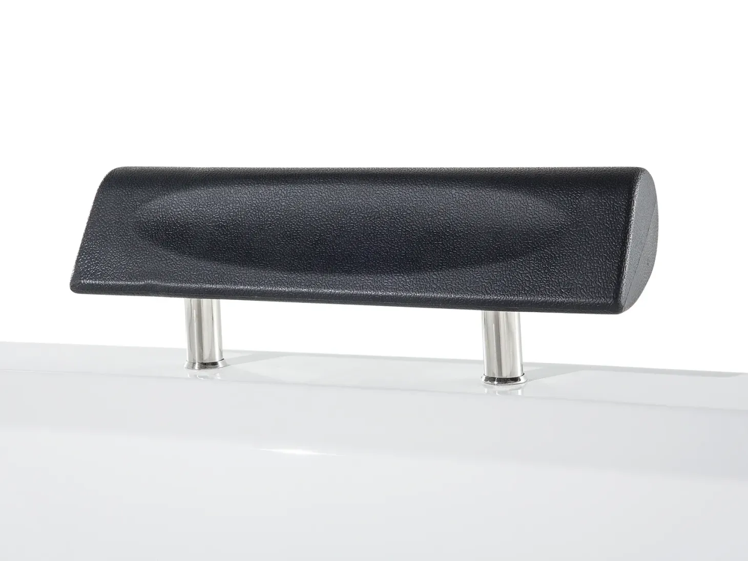 Hjørne-boblebad med LED MONTEGO 172 x 83 cm Hvid
