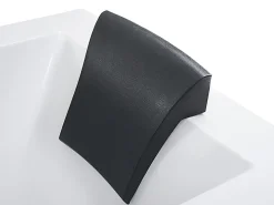 Hjørne-boblebad med LED VARADERO Venstrevendt 183 x 90 cm Hvid