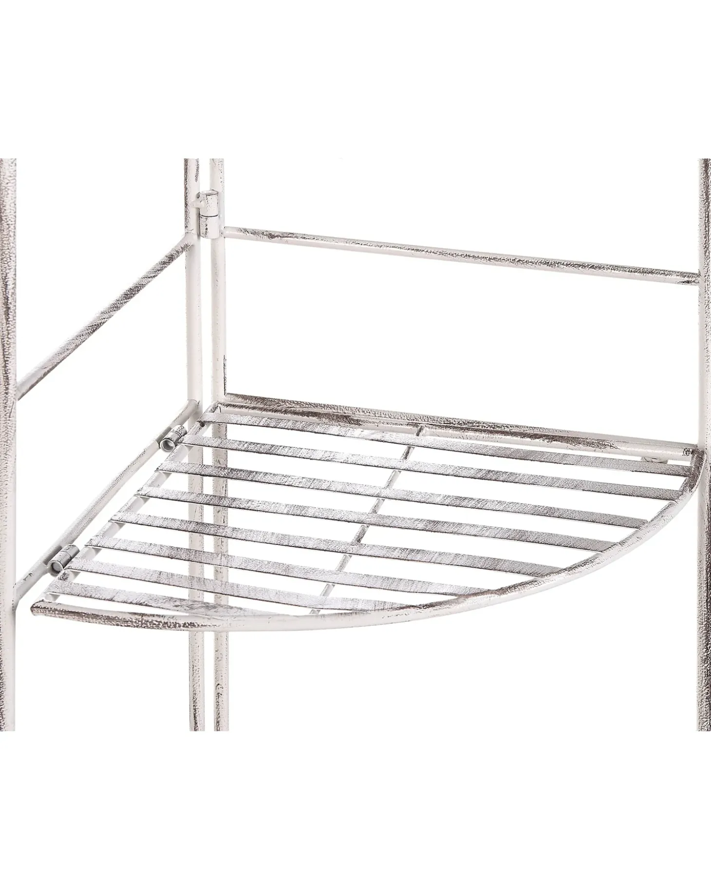Hjørnereol BIELLA Metal 158 cm 35 cm Hvid