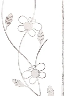 Hjørnereol BIELLA Metal 158 cm 35 cm Hvid