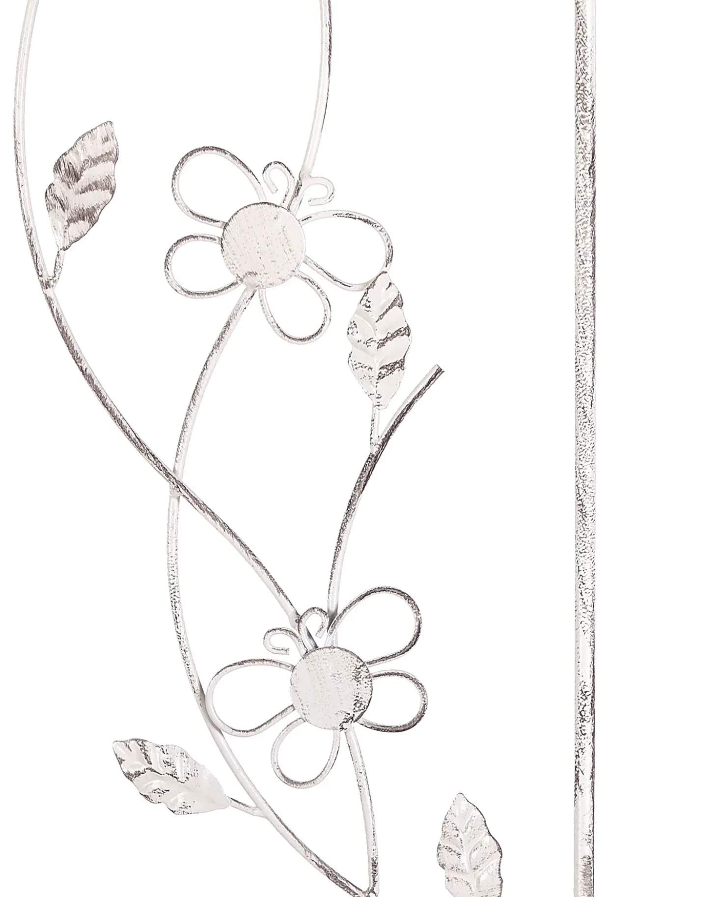 Hjørnereol BIELLA Metal 158 cm 35 cm Hvid