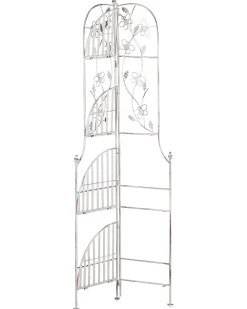 Hjørnereol BIELLA Metal 158 cm 35 cm Hvid
