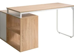 Hjørneskrivebord SOGNE Lysebrun 140 cm 100 cm
