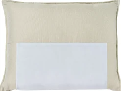 Hjørnesofa 3 personers ELVENES Lys Beige Højrevendt