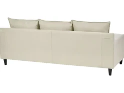 Hjørnesofa 3 personers ELVENES Lys Beige Højrevendt