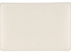 Hjørnesofa KOLDING Boucle Lys Beige med fodskammel Venstrevendt