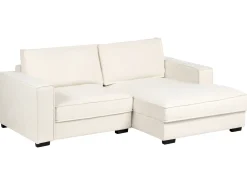 Hjørnesofa KOLDING Boucle Lys Beige Venstrevendt