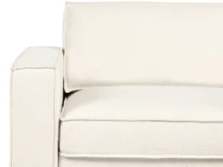 Hjørnesofa KOLDING Boucle Lys Beige Venstrevendt