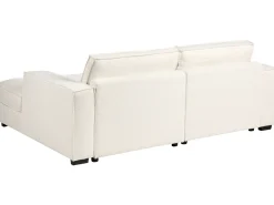 Hjørnesofa KOLDING Boucle Lys Beige Venstrevendt
