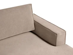 Hjørnesofa KOLDING Brungrå Venstrevendt