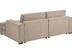 Hjørnesofa KOLDING Brungrå Venstrevendt