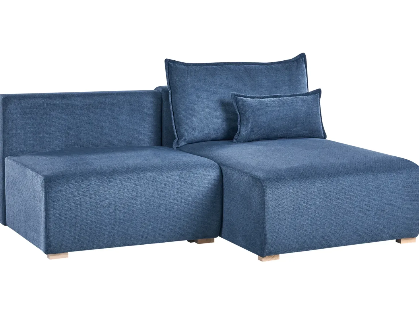 Hjørnesofa modul NERBO Blå Venstrevendt