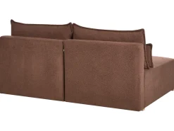 Hjørnesofa modul NERBO Boucle Brun Venstrevendt