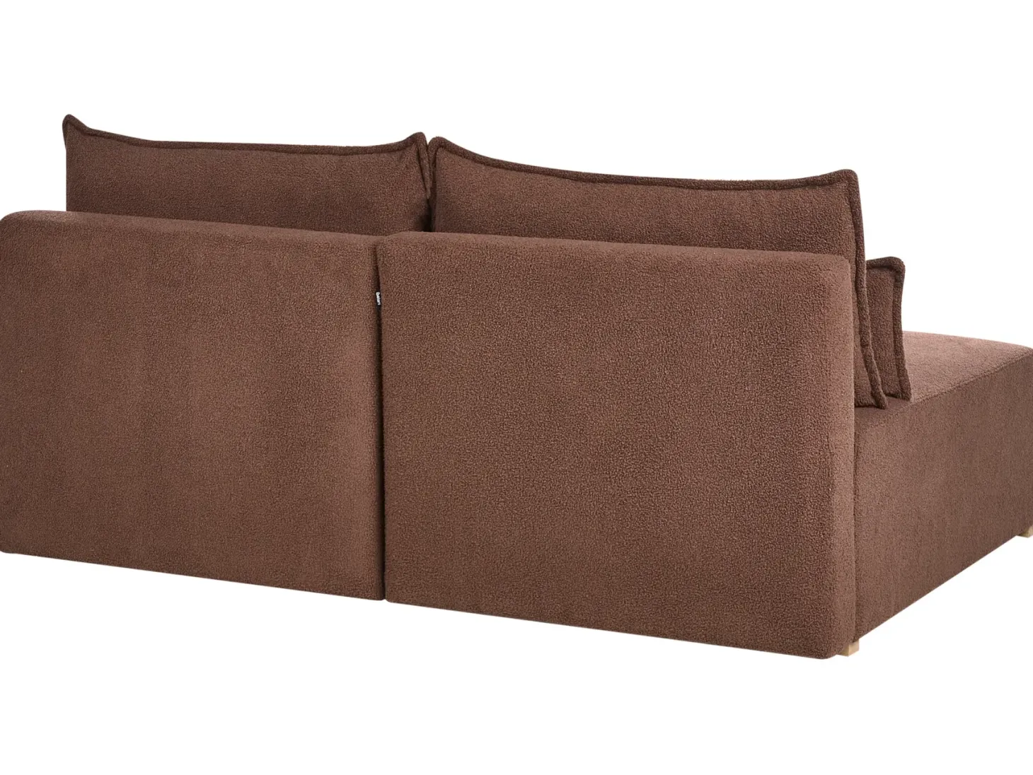 Hjørnesofa modul NERBO Boucle Brun Venstrevendt
