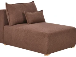 Hjørnesofa modul NERBO Boucle Brun Venstrevendt