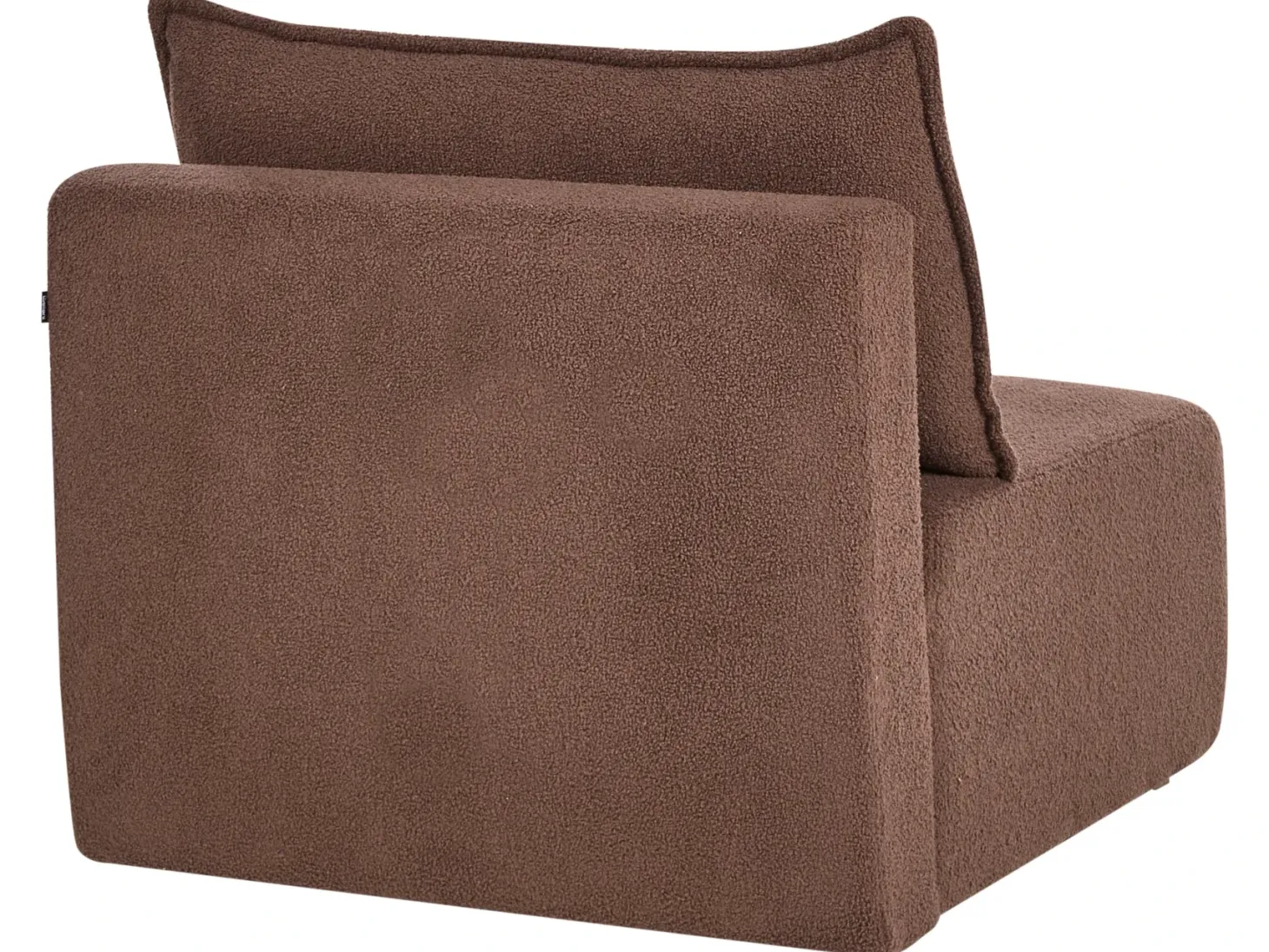 Hjørnesofa modul NERBO Boucle Brun Venstrevendt