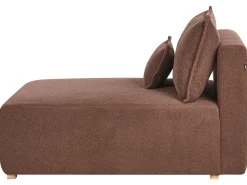 Hjørnesofa modul NERBO Boucle Brun Venstrevendt