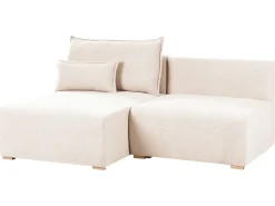 Hjørnesofa modul NERBO Boucle Beige Højrevendt