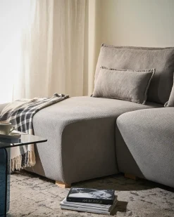 Hjørnesofa modul NERBO Grå Højrevendt
