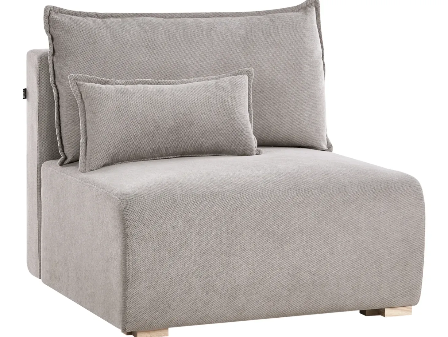 Hjørnesofa modul NERBO Grå Venstrevendt