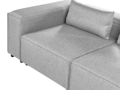 Hjørnesofa modul 4 personers BRANDE Grå Venstrevendt