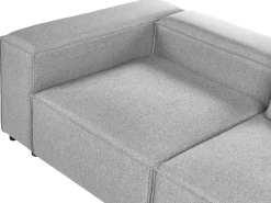 Hjørnesofa modul 4 personers BRANDE Grå Venstrevendt