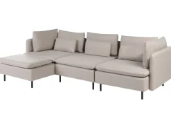 Hjørnesofa modul 3 personers EGERIS Beige Højrevendt