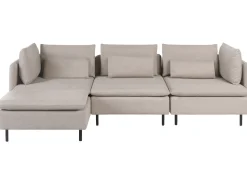 Hjørnesofa modul 3 personers EGERIS Beige Højrevendt