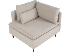 Hjørnesofa modul 3 personers EGERIS Beige Højrevendt