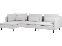 Hjørnesofa modul 3 personers EGERIS Lysegrå Højrevendt