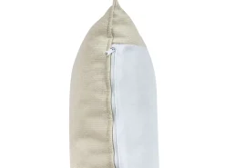 Hjørnesofa 3 personers ELVENES Lys Beige Venstrevendt