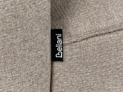 Hjørnesofa 3 personers FAABORG Beige Venstrevendt