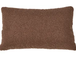 Hjørnesofa 3 personers FLAM Boucle Brun Venstrevendt