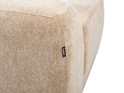 Hjørnesofa 3 personers HOLT Beige Venstrevendt