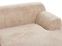 Hjørnesofa 3 personers HOLT Beige Venstrevendt